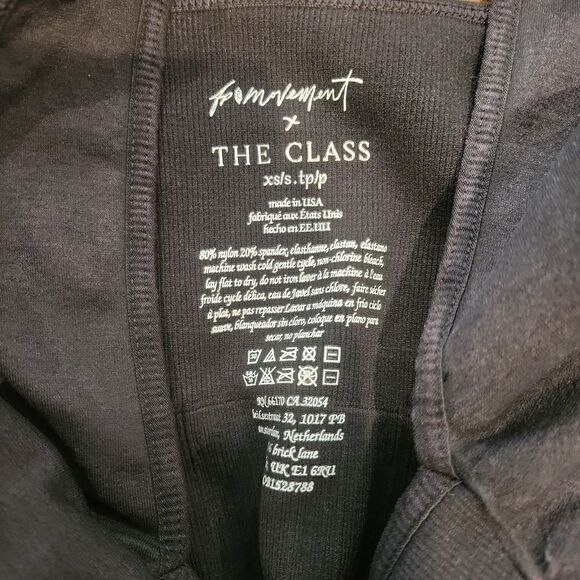 Free People Square Neck Bra Good Karma XS/S Washed Black - Picture 2 of 3